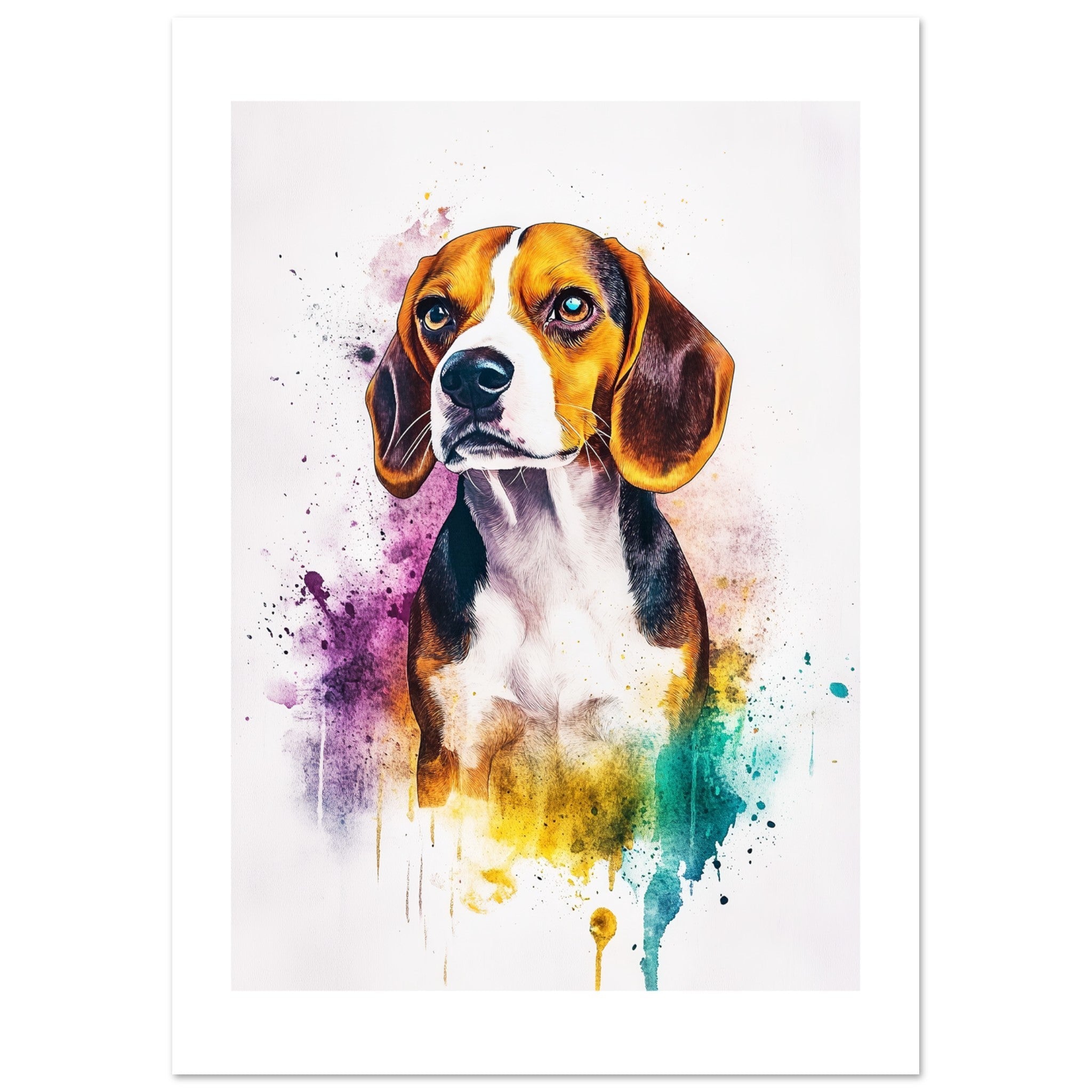 Beagle poster / Beagle Art Work / Beagle Print