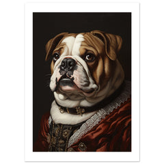 Bulldog Poster / Bulldog Art Work / Bulldog Print