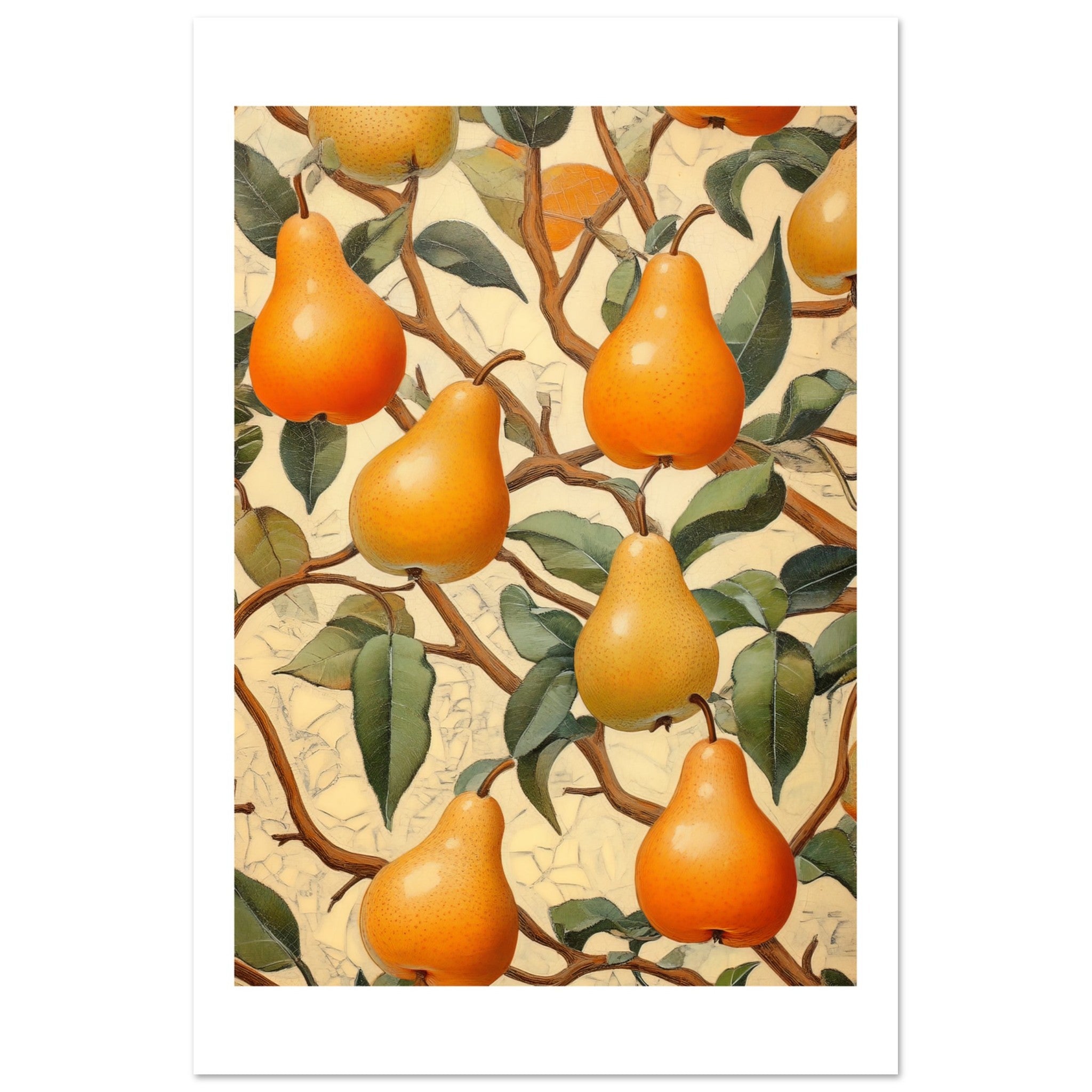 A pattern of pears 1