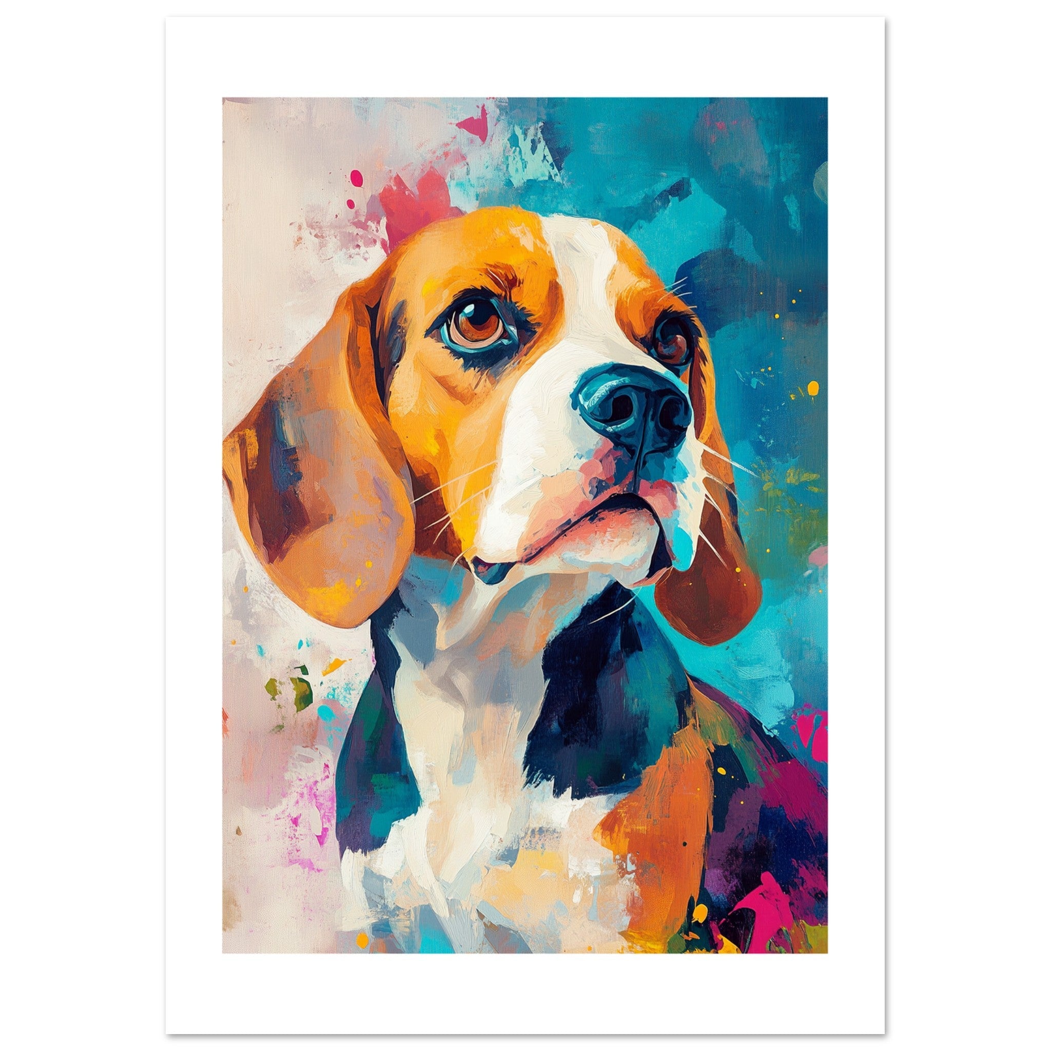 Beagle poster / Beagle Art Work / Beagle Print