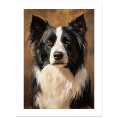 Border Collie Poster / Border Collie Art Work / Border Collie Print