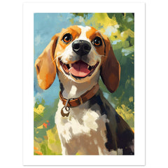 Beagle poster / Beagle Art Work / Beagle Print