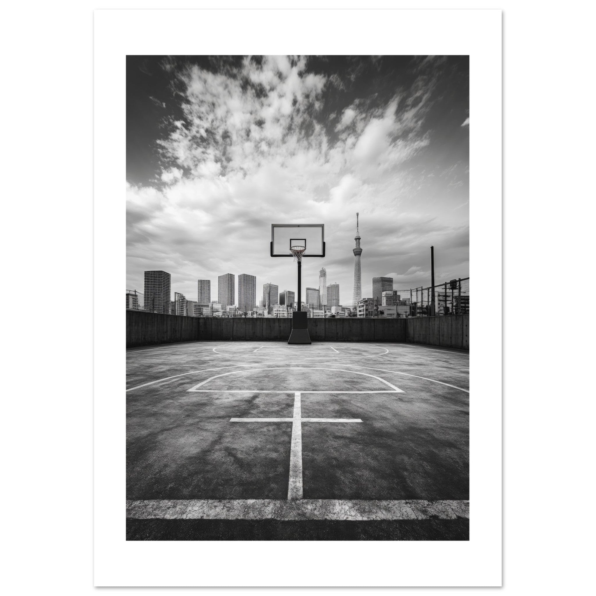 Basketball Court in Tokyo Japan 5
