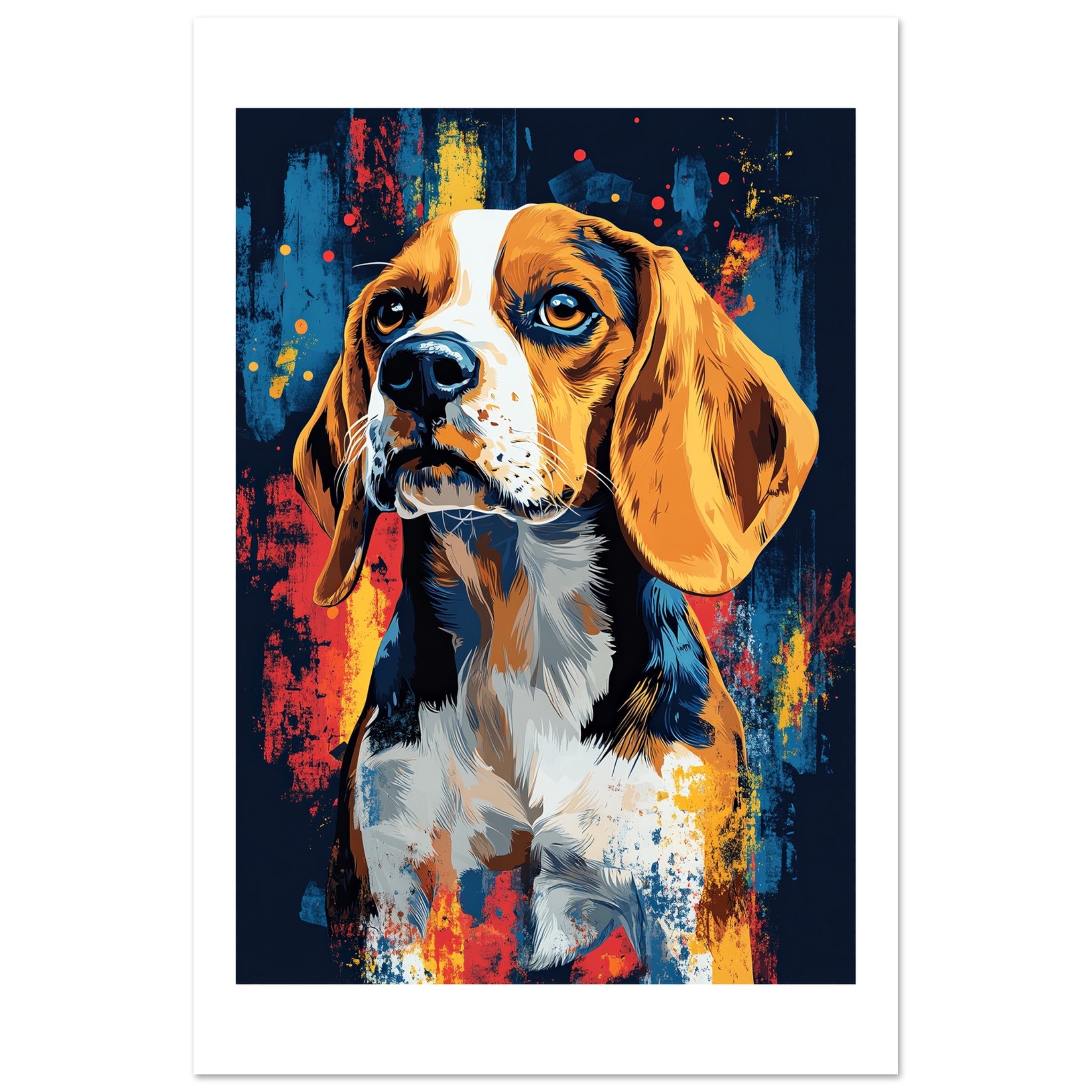 Beagle poster / Beagle Art Work / Beagle Print