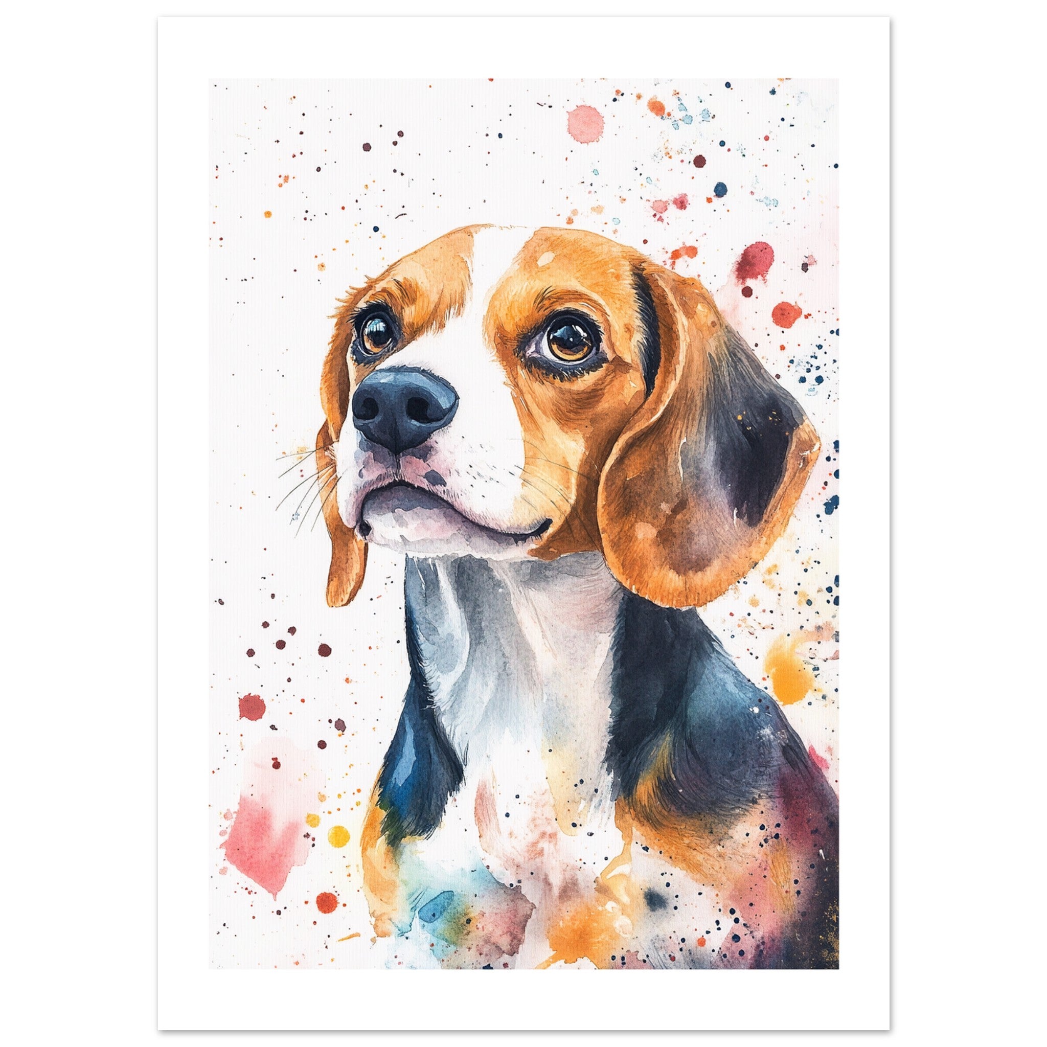Beagle poster / Beagle Art Work / Beagle Print