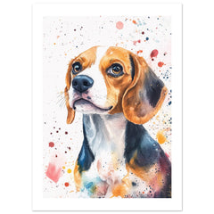 Beagle poster / Beagle Art Work / Beagle Print
