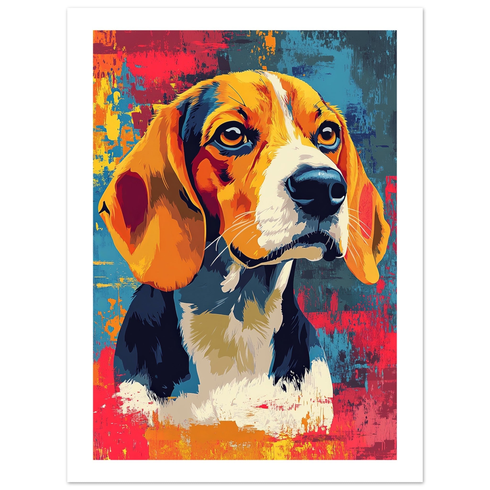 Beagle poster / Beagle Art Work / Beagle Print