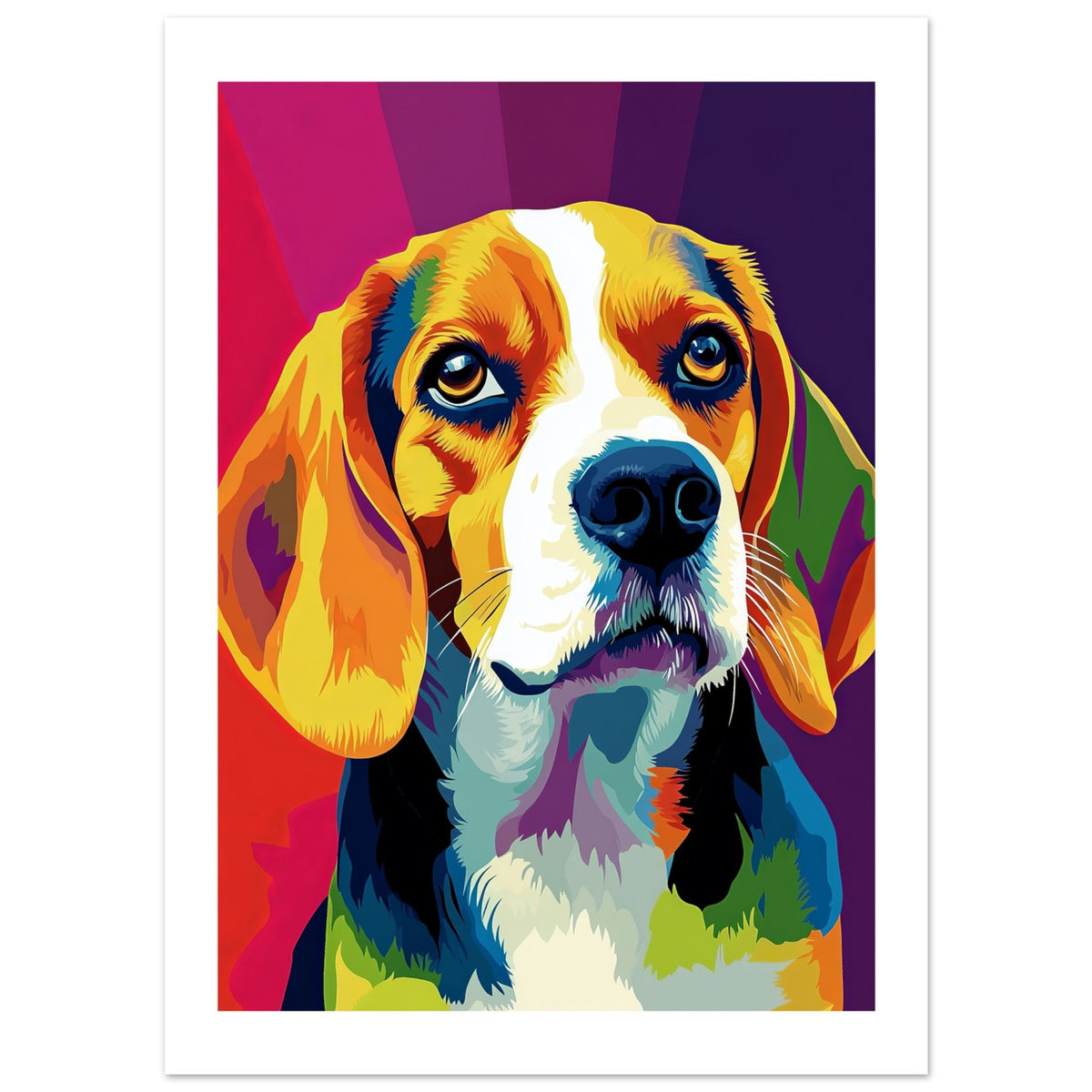 Beagle poster / Beagle Art Work / Beagle Print