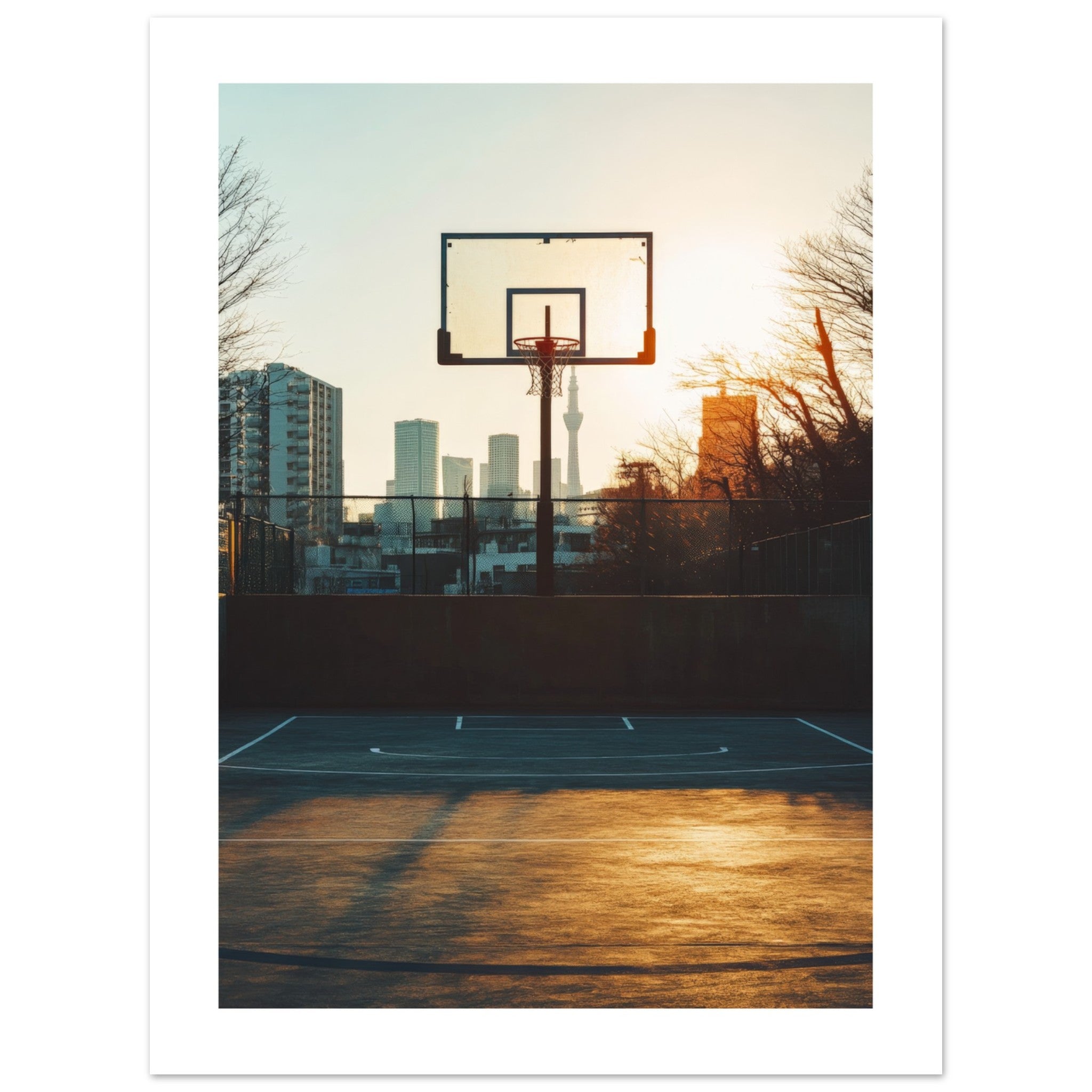 Basketball Court in Tokyo Japan 1