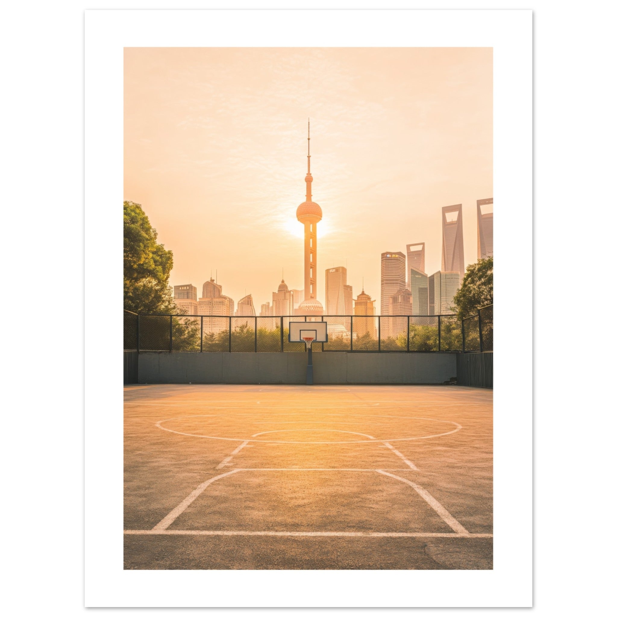 Basketball Court in Shanghai China 3