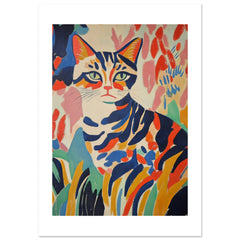 Bengal Cat Inspired by Matisse 2